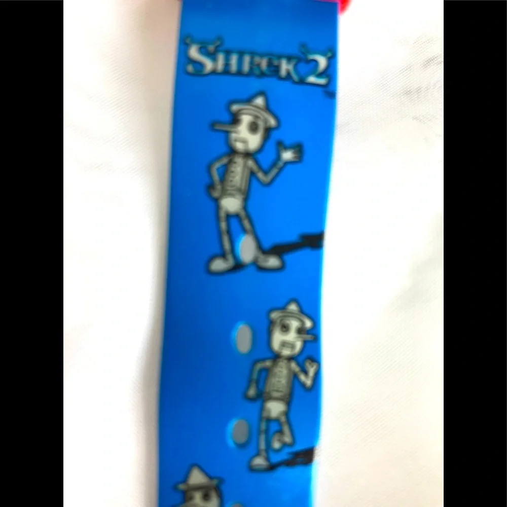 2003 Shrek 2 Red and blue watch by General Mills